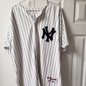 New York Yankees pinstripe jersey Derek Jeter #2